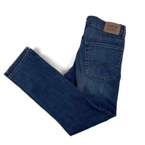 Levi Strauss Signature Womens Jeans Slim Distressed Blue Regular 16